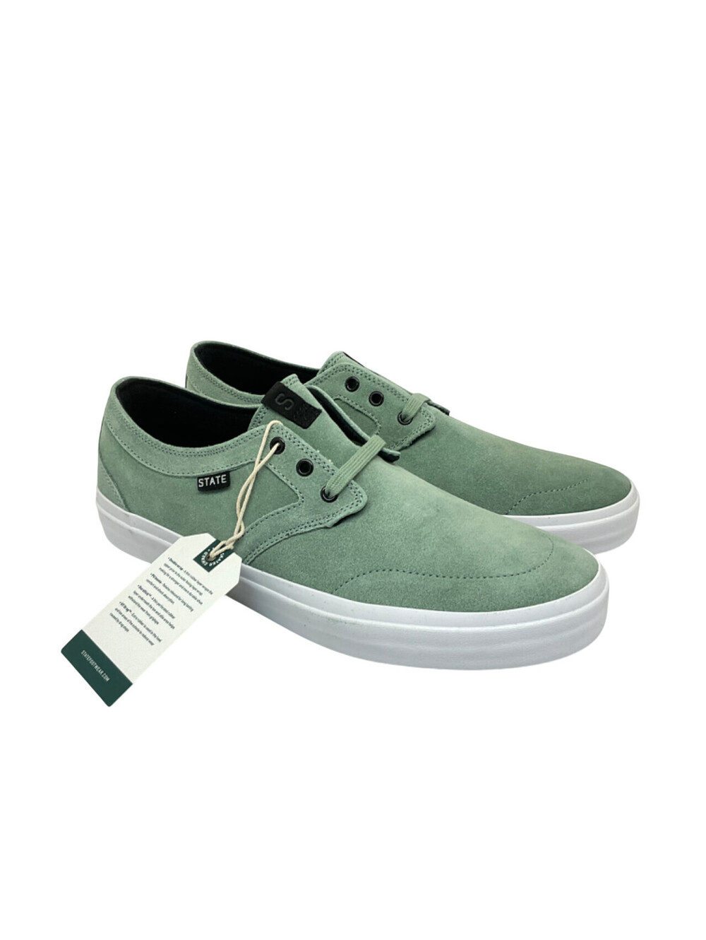 State Men's Low-Cut Bishop Skate Sneakers FTWST10805 Mint Size 10.5M